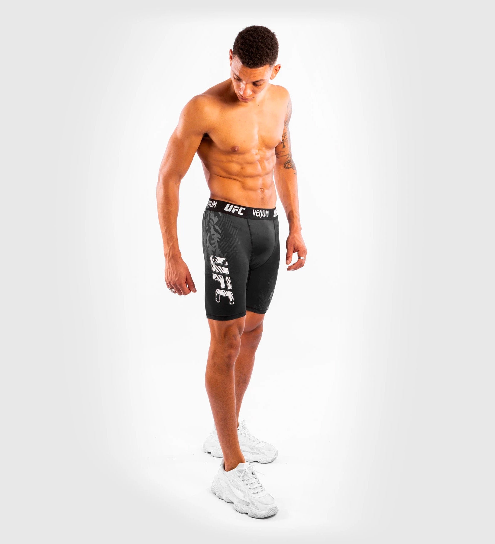 UFC Venum Vale Tudo Performance Shorts Fight Week - Zwart - Compressie Shorts