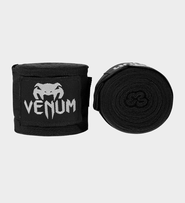 Ligaduras de boxe Venum – Preto/Branco – Ligaduras de boxe