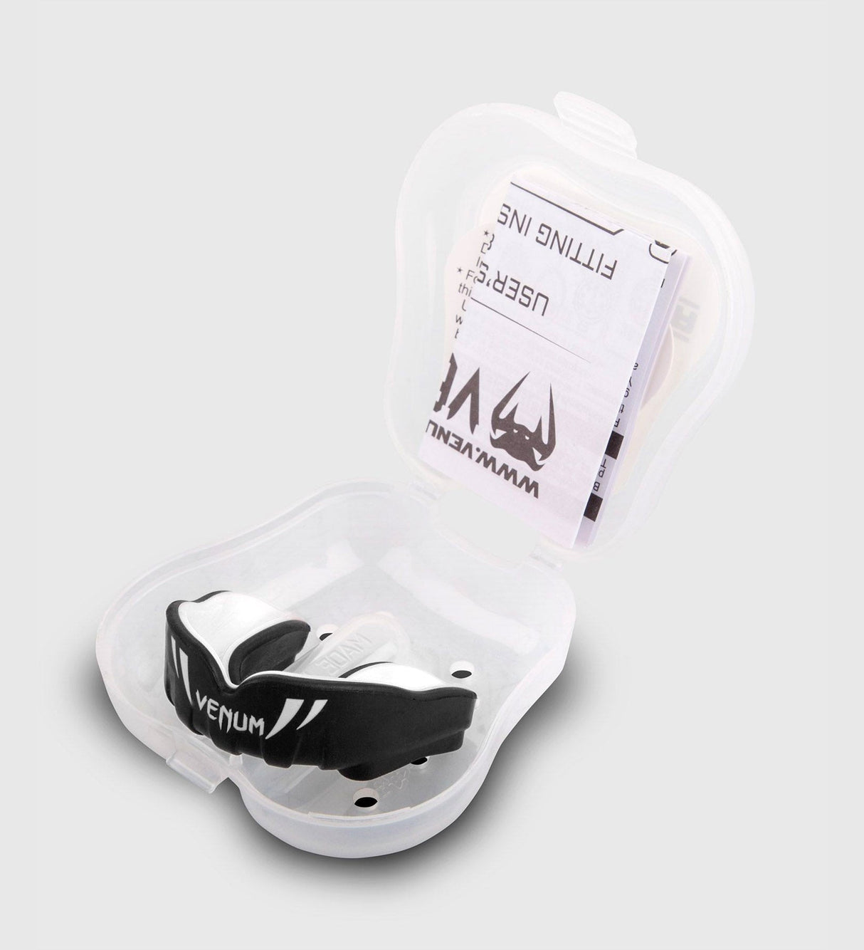 Venum Bitje Challenger Kids - Zwart/Wit - Gebitsbeschermers
