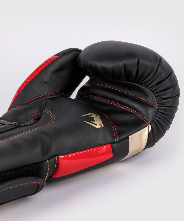 Guantoni da boxe Venum Elite – Nero/Oro/Rosso