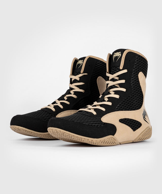 Botas de boxe Venum Contender – Preto/Bege – Botas de boxe