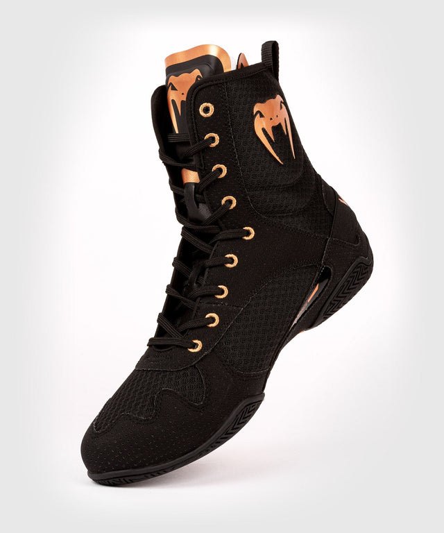 Venum Elite Boxing shoes - Black/Bronze - Boxing shoes