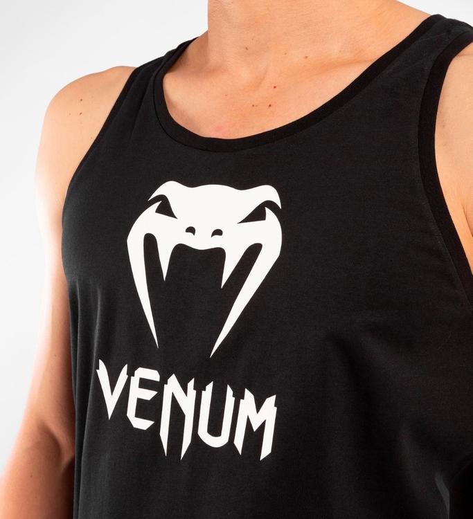 Venum Classic Tanktop - Zwart/Wit - T-Shirt