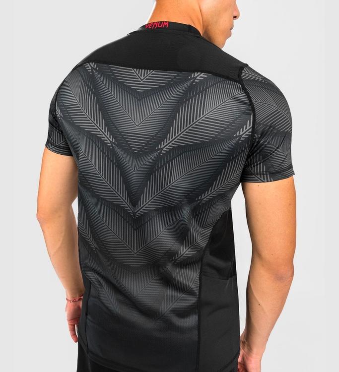 Venum Dry Tech T-shirt Phantom - Zwart/Grijs/Rood - T-Shirt