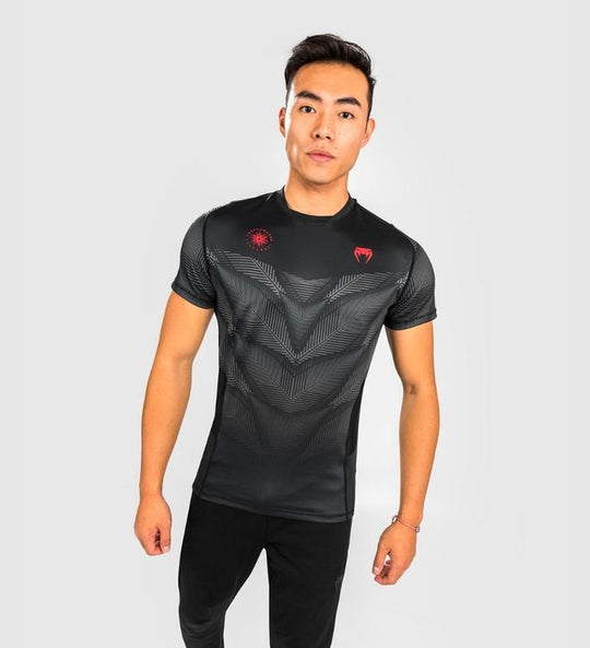 Venum Dry Tech T-shirt Phantom - Zwart/Grijs/Rood