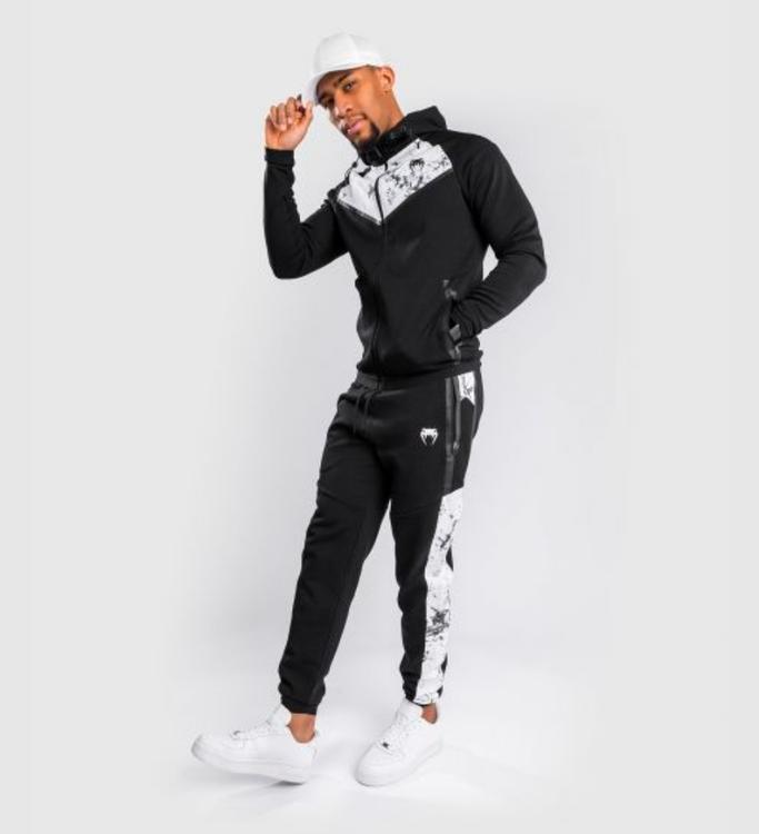 Venum Hoodie Laser Evo 2.0 - Zwart/Marmer - Truien & Vesten