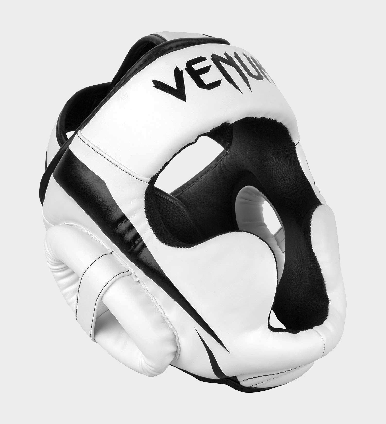 Venum Hoofdbeschermer Elite - Wit/Zwart - Hoofdbeschermers