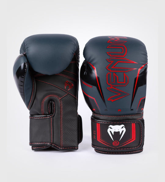 Venum Bokshandschoenen Elite Evo - Donkerblauw/Zwart/Rood
