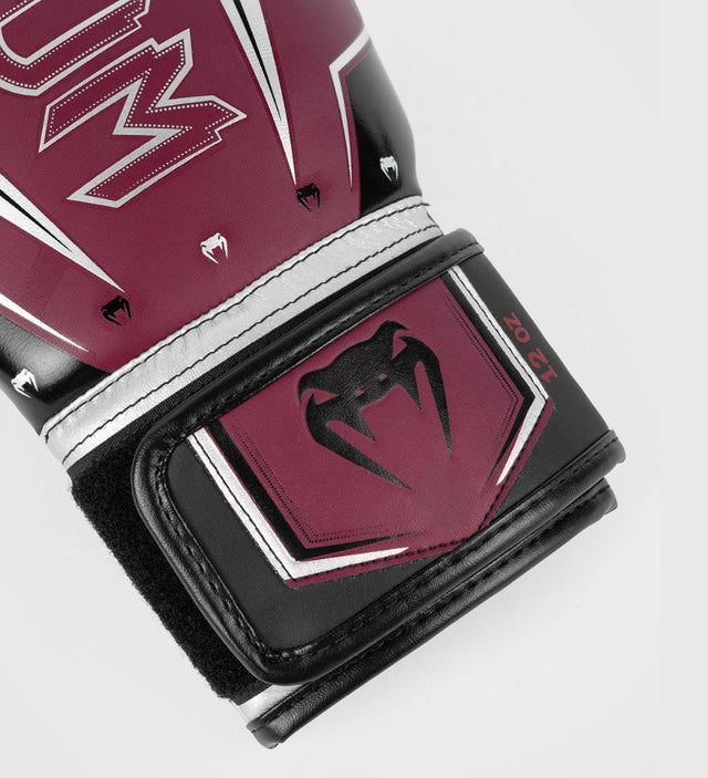 Guantoni da boxe Venum Elite Evo – Rosso/Argento – Guantoni da boxe
