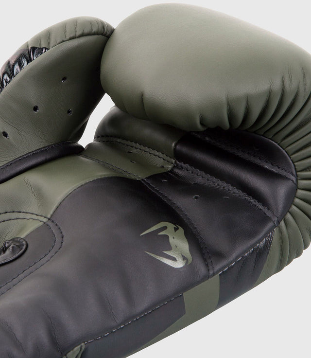 Boxerské rukavice Venum Elite – Zelené/Černé – Boxerské rukavice