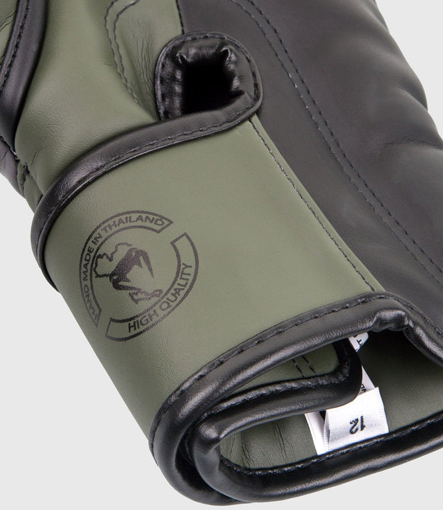 Boxerské rukavice Venum Elite – Zelené/Černé – Boxerské rukavice