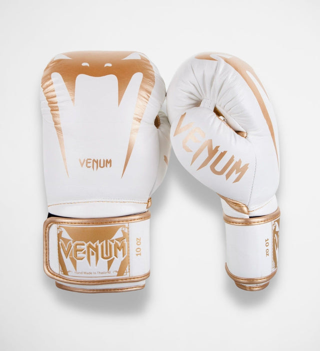 Venum Boxningshandskar Giant 3.0 – Vit/Guld – Boxningshandskar