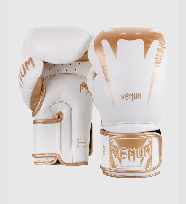 Venum Boxningshandskar Giant 3.0 – Vit/Guld – Boxningshandskar