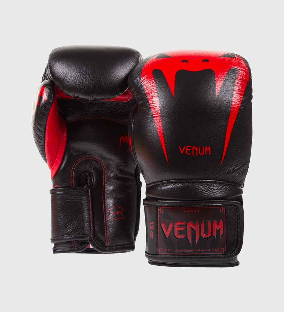 Venum (Kick)Bokshandschoenen Giant 3.0 - Zwart/Rood - (Kick)Bokshandschoenen