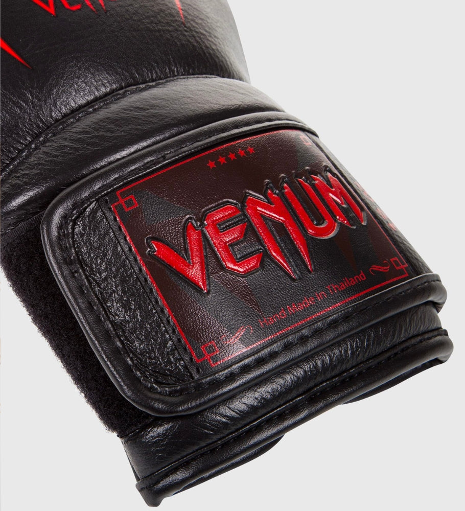 Venum (Kick)Bokshandschoenen Giant 3.0 - Zwart/Rood - (Kick)Bokshandschoenen