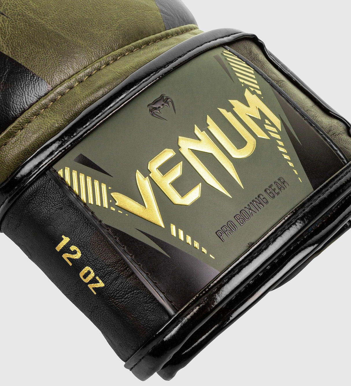 Venum (Kick)Bokshandschoenen Impact - Kaki Groen/Goud/Zwart - (Kick)Bokshandschoenen