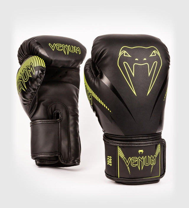 Venum Boxningshandskar Impact – Svart/Neon gul – Boxningshandskar