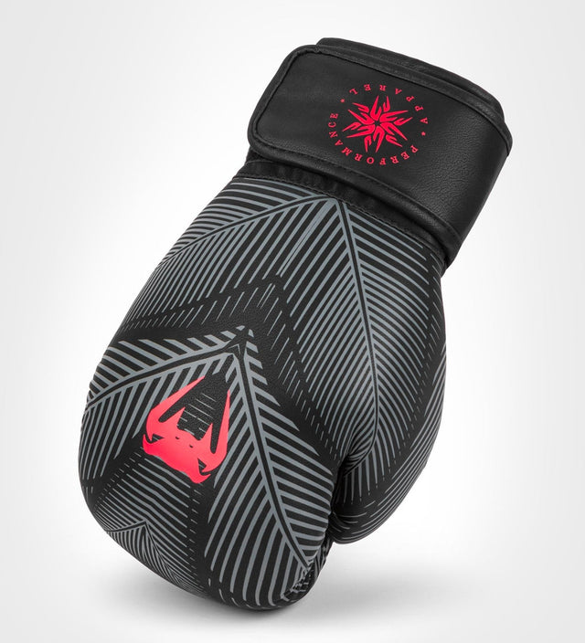Boxerské rukavice Venum Phantom – Černé/Šedé/Červené