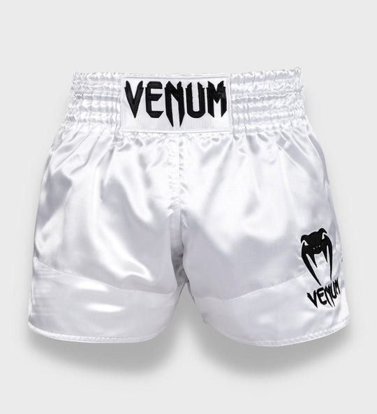 Venum Kickboks Broekje Classic - Wit/Zwart