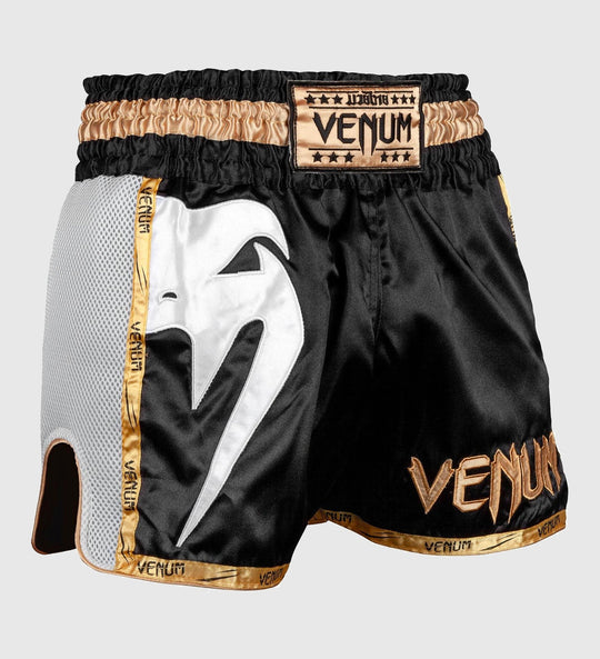 Venum Kickboks Broekje Giant - Zwart/Goud/Wit