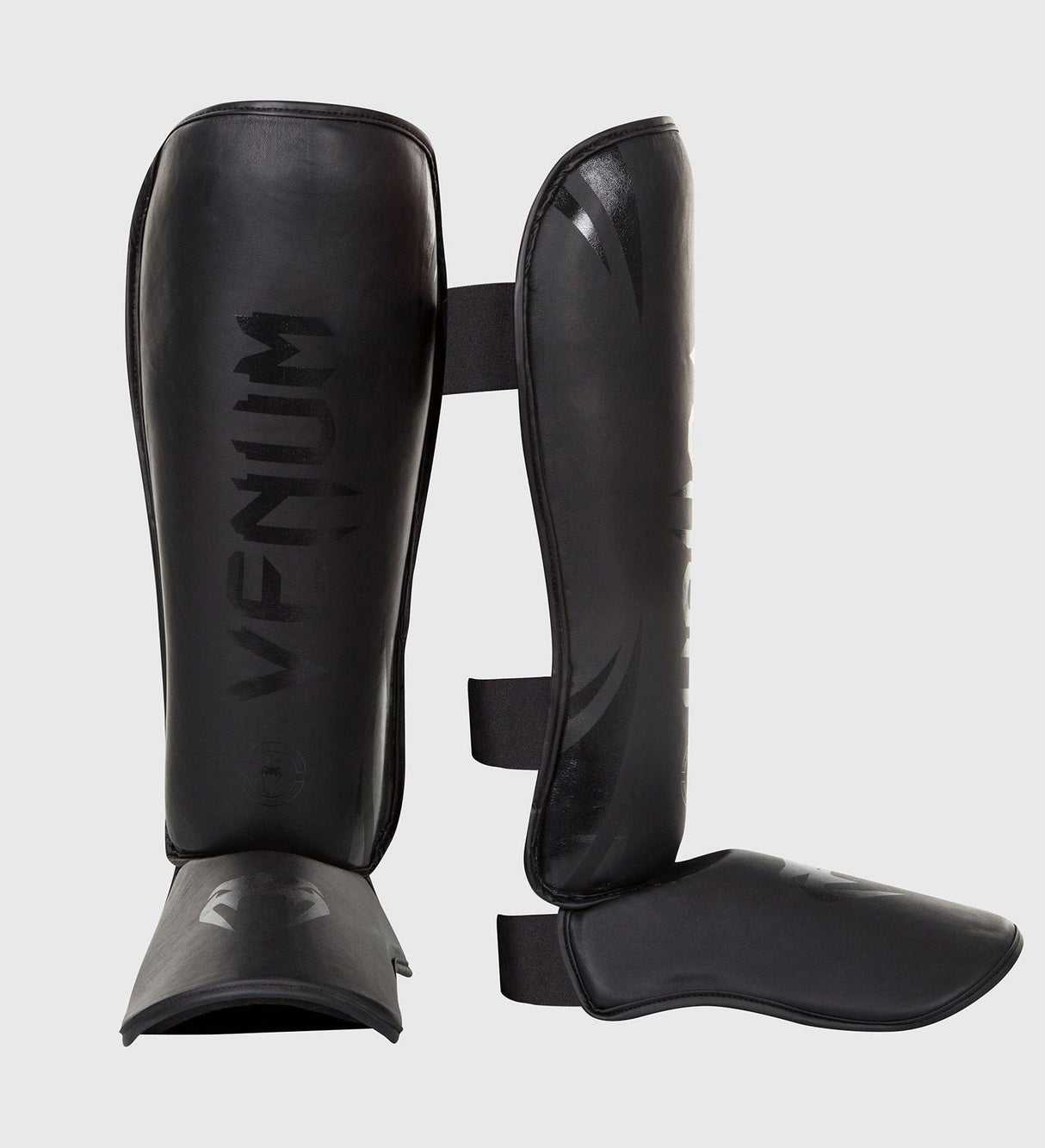 Venum Kickboks Scheenbeschermers Challenger - Zwart - Scheenbeschermers