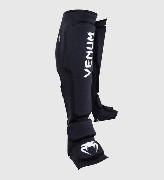 Venum Kickboks Scheenbeschermers Kontact Evo - Zwart/Wit