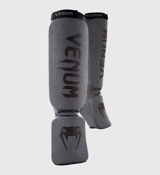 Venum Kickboks Scheenbeschermers Kontact - Grijs/Zwart