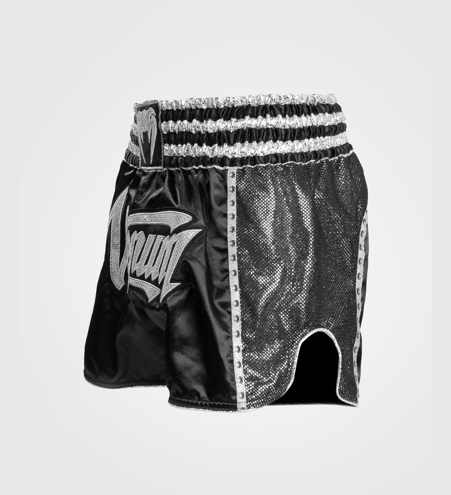 Venum Muay Thai Broekje Absolute 2.0 - Zwart/Zilver - Shorts