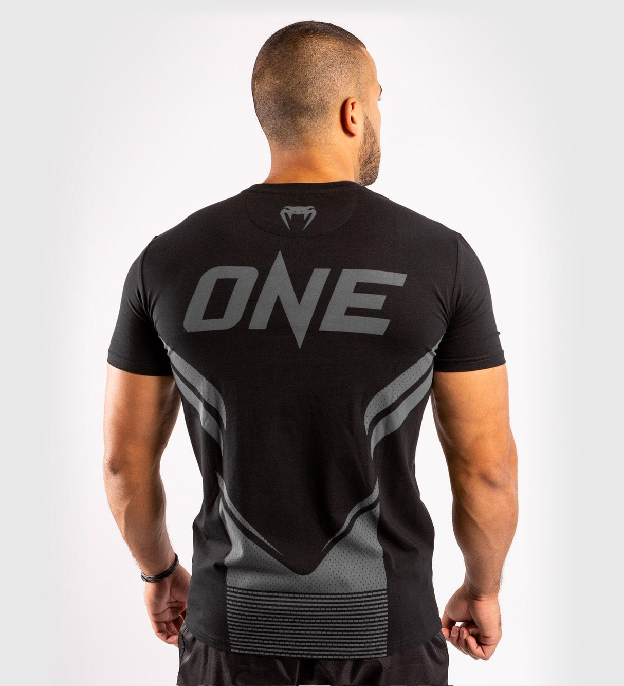 Venum One FC T-shirt - Zwart/Grijs - T-Shirt