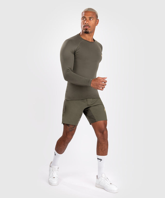 Venum Rashguard Contender Långärmad – Khaki Grön – Rashguard