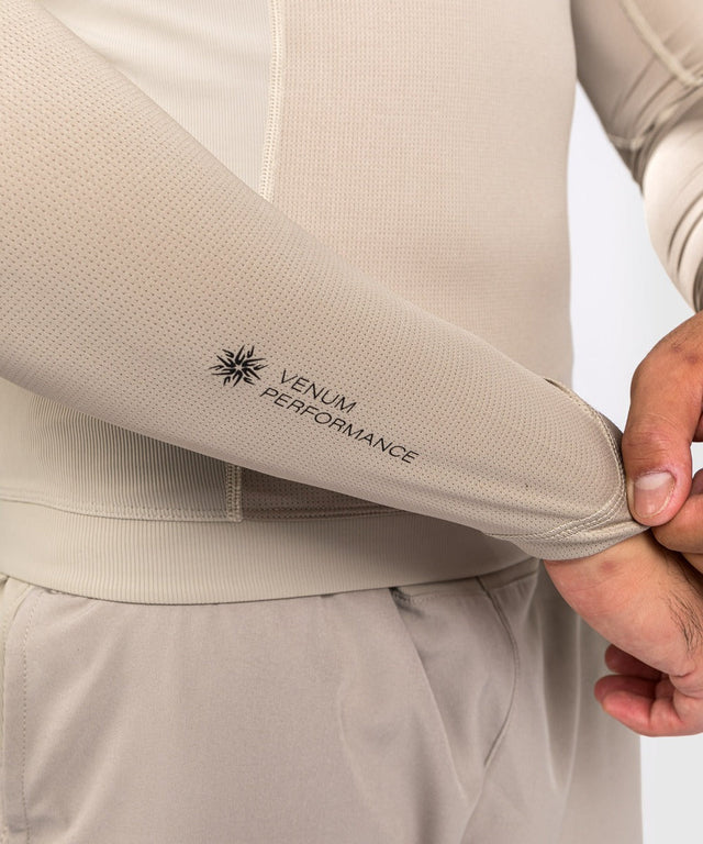 Venum Rashguard G-Fit Air Dlouhé rukávy – Písková – Tričko