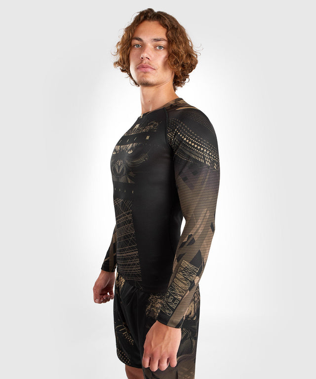 Rashguard Venum Gorilla Jungle Mâneci Lungi – Negru/Maro