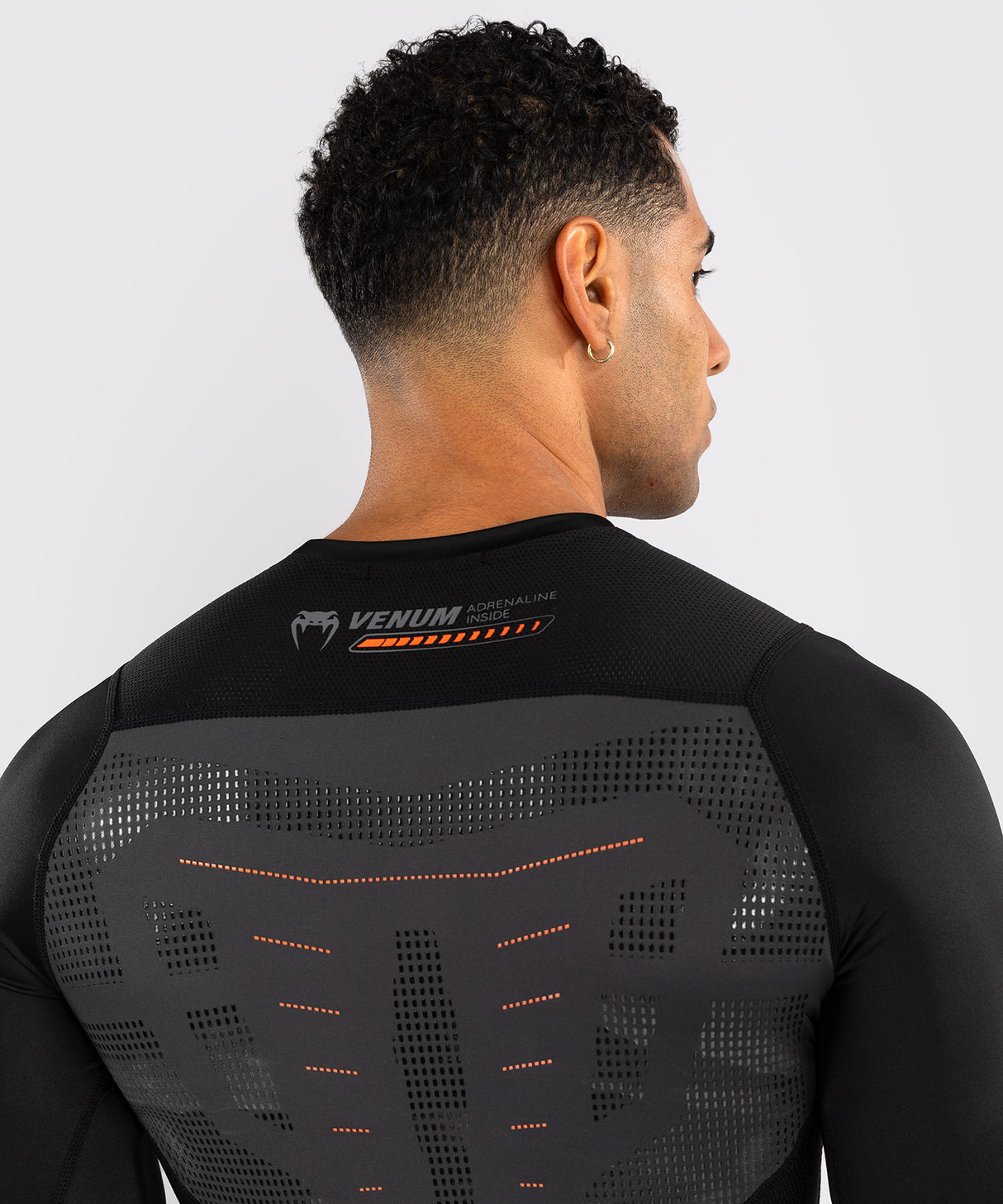 Venum Rashguard Lange Mouwen Technical 3.0 - Donkergrijs