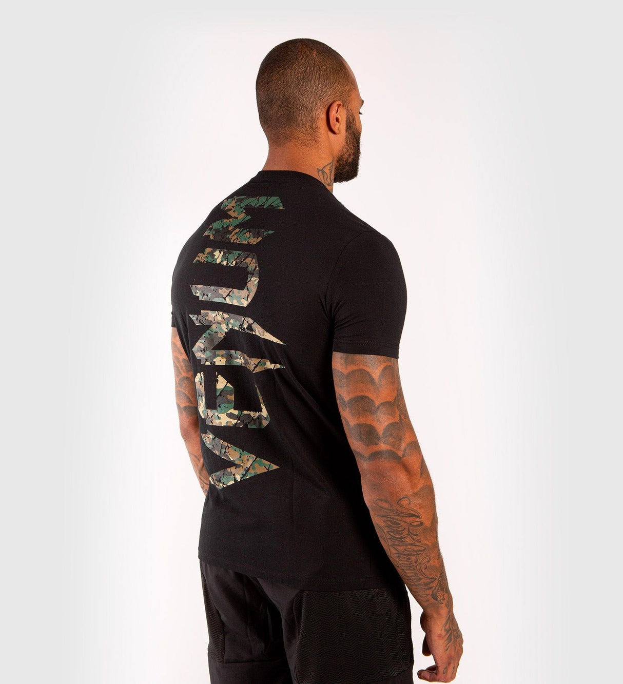 Venum T-shirt Giant - Zwart/Camo - T-Shirt