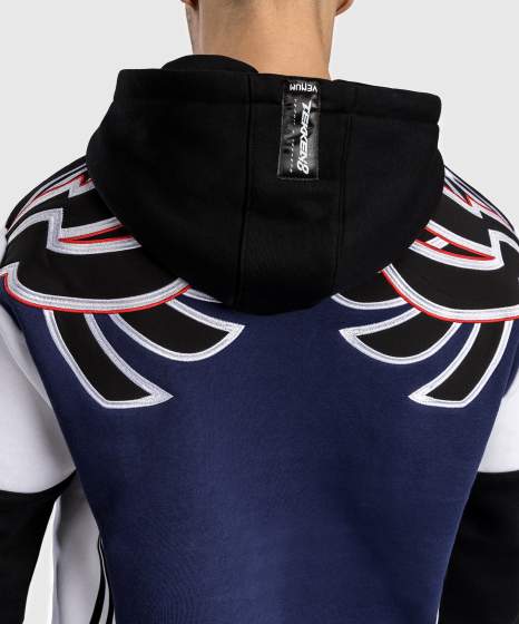 Venum X TEKKEN 8 Hoodie - Jin Kazama - Blauw/Zwart/Wit