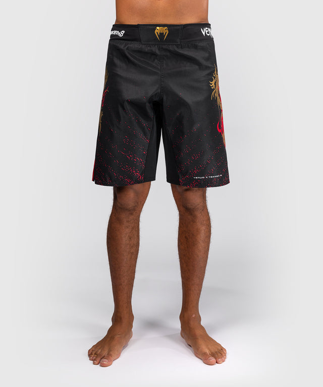 Pantalones de MMA Venum x TEKKEN 8 – Marshall Law – Negro/Rojo/Oro