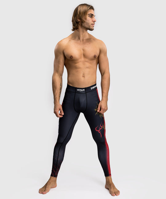 Venum x TEKKEN 8 Spats - Marshall Law - Zwart