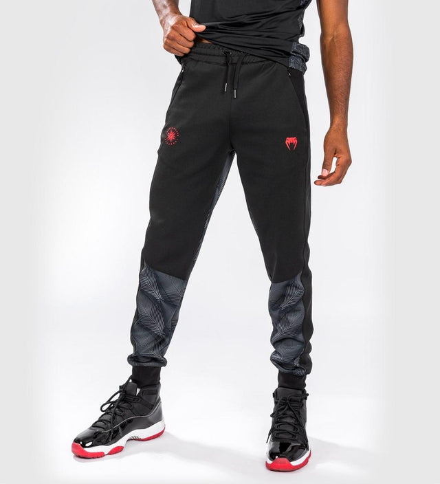 Pantaloni da allenamento Venum Phantom – Nero/Grigio/Rosso