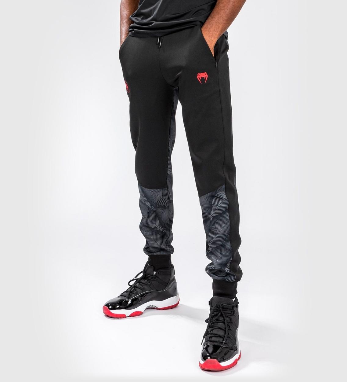 Venum Trainingsbroek Phantom - Zwart/Grijs/Rood - Shorts