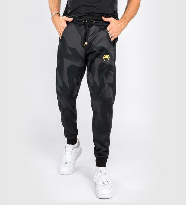 Pantalon d'entraînement Venum Razor – Noir/Or – Shorts