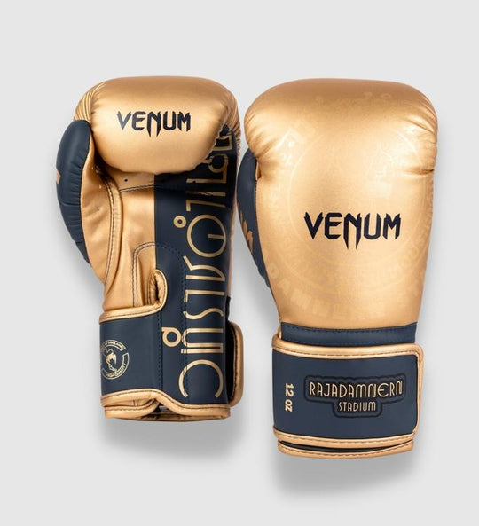 Venum X Rajadamnern Bokshandschoenen - Goud/Zwart