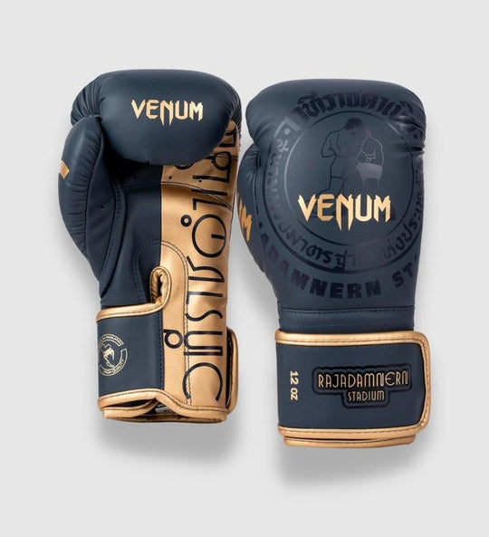 Venum X Rajadamnern Bokshandschoenen - Zwart/Goud