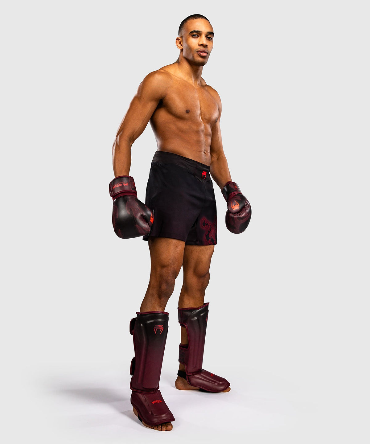 Venum MMA Shorts Spectre - Zwart/Rood