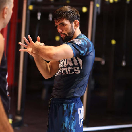Rashguard Phantom Athletics Warfare – Camo albastru marin