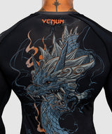 Venum Rashguard Thunder Dragon - Zwart/Grijs/Koper