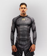 Venum Rashguard Galactic 3.0 - Zwart/Goud