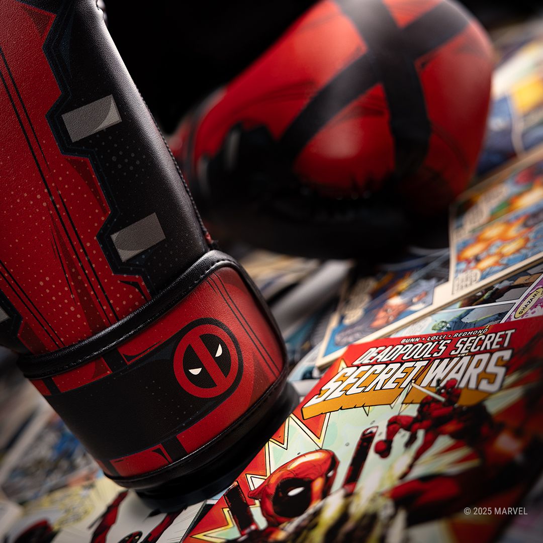 Hayabusa x Marvel Bokshandschoenen Deadpool - Rood/Zwart