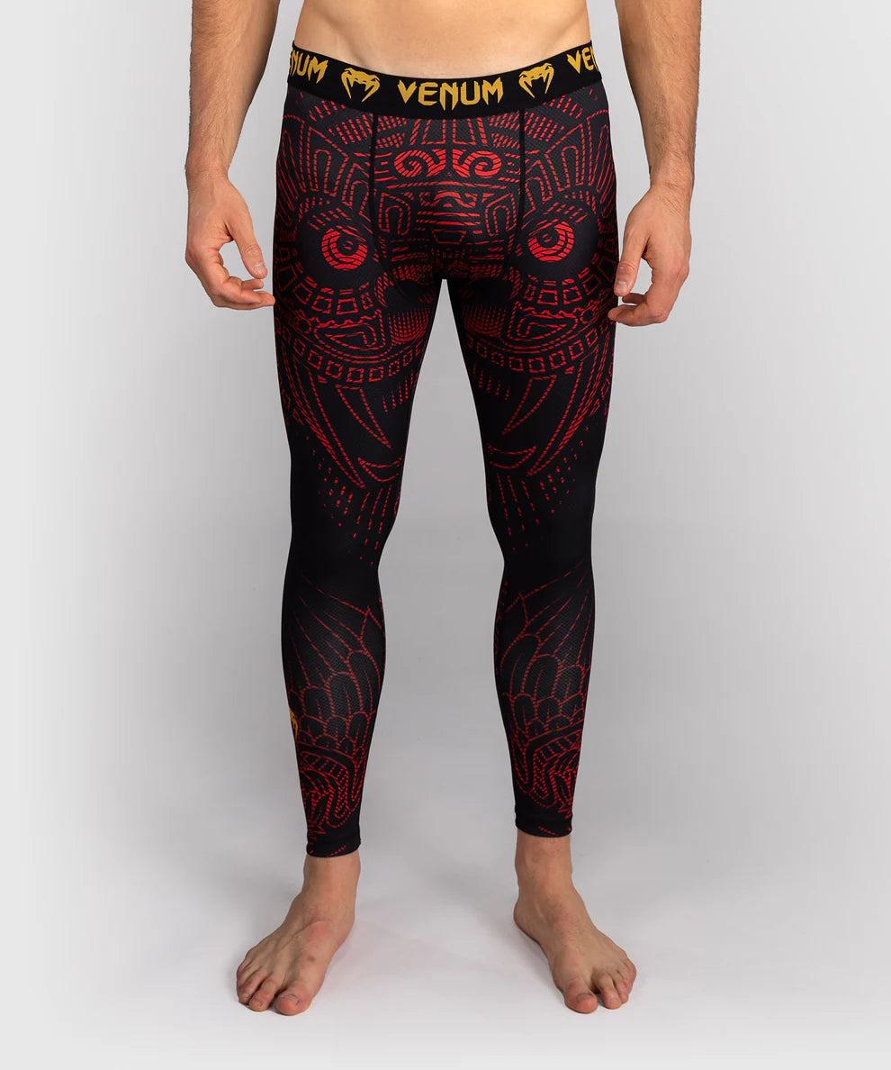 Venum Spats Quetzal Fury - Zwart/Rood