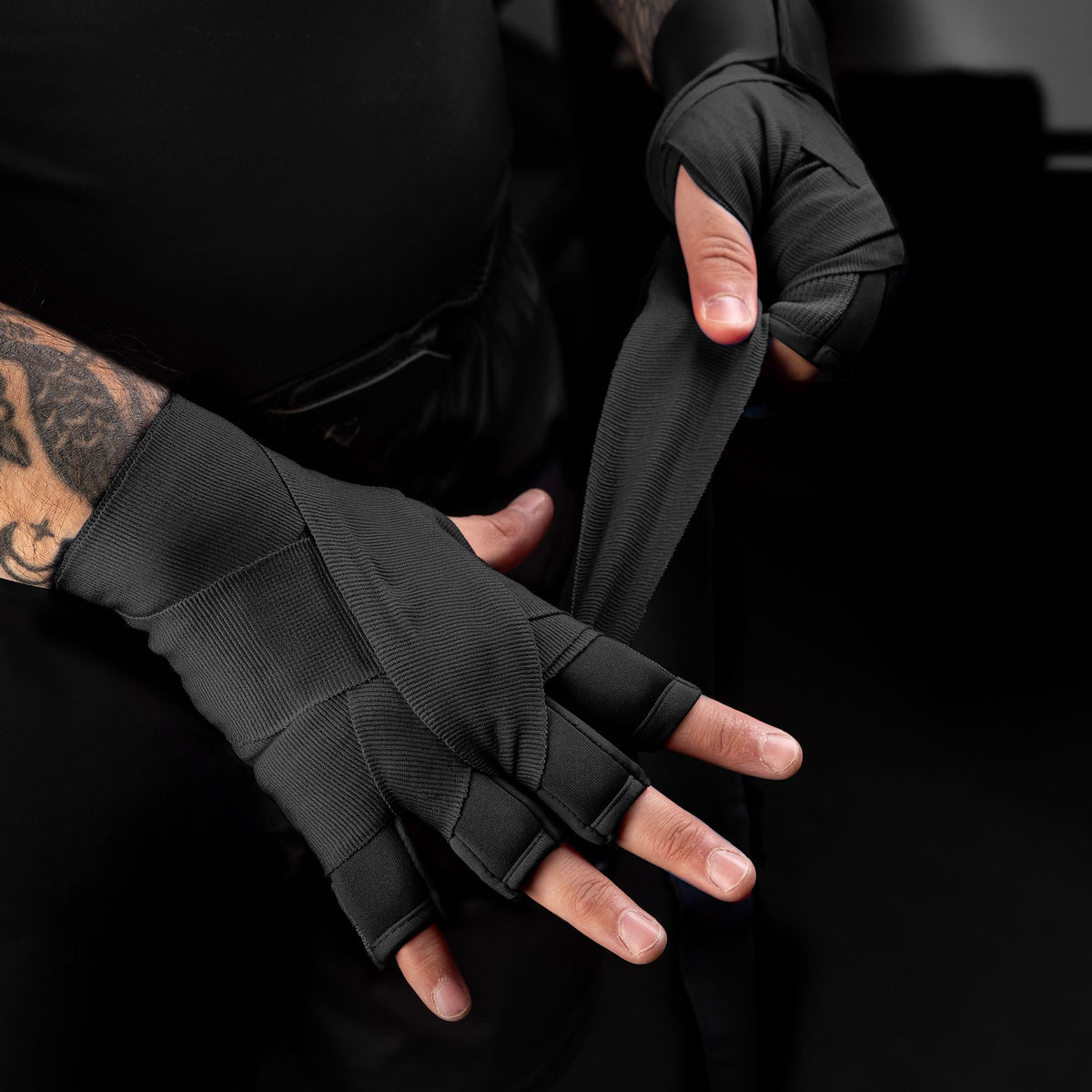 Hayabusa Handwraps Knuckle Guard - Zwart