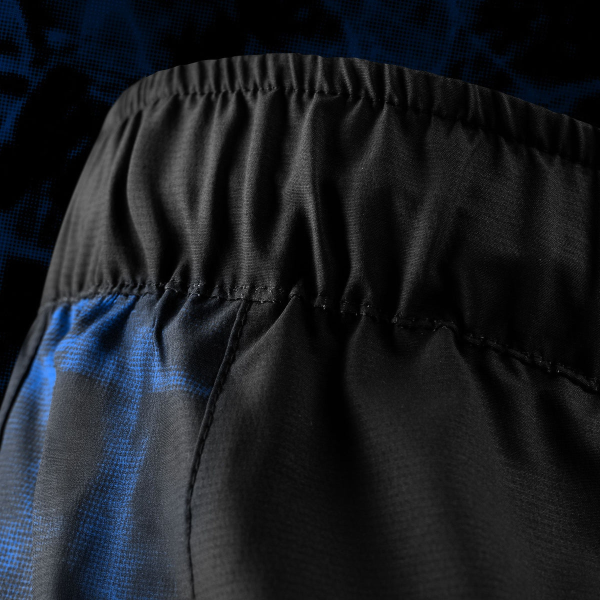 Hayabusa x UFC BJJ MMA Shorts Dames - Zwart/Blauw